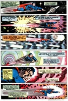 That as he was chasing his cousin Supergirl, he was breaking all the planes of reality through his sheer speed and power...