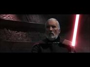 AOTC- Count Dooku vs Obi Wan Kenobi, Anakin Skywalker & Yoda