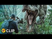 Hunting The Indominus Rex - Camouflage Scene - Jurassic World (2015) Movie Clip HD 4K-3