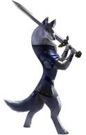 Thane (Armello), an anthropomorphic wolf.