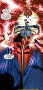 Majeston Zelia (Marvel Comics) is the leader of Dark Gods whose power to siphon the energies from gods allowed her to defeat Odin in battle.