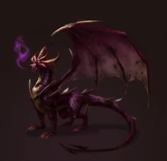 Malefor (The Legend of Spyro series) is the creator of the Green Chains used to tether Spyro and Cynder.