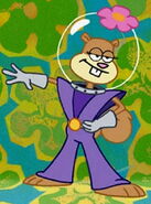 Sandy Cheeks (SpongeBob SquarePants), as Miss Appear.