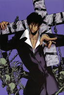Nicholas D. Wolfwood (Trigun) thanks to modifications from Eye of Michael is superhuman able to match Vash in strength...
