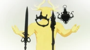 Bringing the Relics (RWBY) together will summon the God of Light and God of Darkness back to the world.