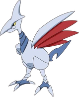 Skarmory.png (66 KB) Skarmory's (Pokémon) blade-like feathers shed and regrow and are used as swords.