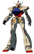 The System-∀99 ∀ Gundam (Turn A Gundam) is the most advanced (prototype interstellar warfare) mobile suit developed during the Dark History. It was used to destroy humanity's civilization.
