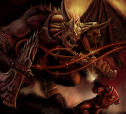 The main source of the powers of Khorne's servants (Warhammer franchise) is their Rage for the sake of itself.