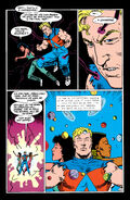 Animal Man (DC Comics) recreating the morphogenetic field, and the universe with it.