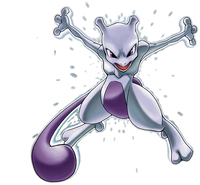 Mewtwo (Pokémon) is a clone of Mew, created via a single eyelash of the progenitor...