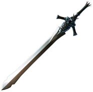 The Rebellion (Devil May Cry), Dante's signature weapon, was one of two swords the Dark Knight Sparda used to carry out his rebellion against the Demon Emperor Mundus, and is infused with vast demonic power.