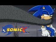 Sonic the Hedgehog gets overtaken by Metarex tentacles - Sonic X-2