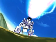 The Genosaurer's (Zoids: New Century) Charged Particle Cannon.