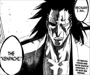Kenpachi Zaraki (Bleach) is one of the most powerful Shinigami to have ever lived. With his strength unleashed Kenpachi is able to slay Unohana, one of the strongest Shinigami of all time, with one blow.