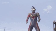 SelgendBeam.gif (9.92 MB) Ultraman Decker (Ultraman series) using Selgend Beam in Flash Type...