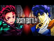 Tanjiro VS Jonathan Joestar (Demon Slayer VS JoJo's Bizarre Adventure) - DEATH BATTLE!