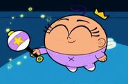 Poof (The Fairly OddParents) could grant any wish desired when he was a newborn fairy baby.