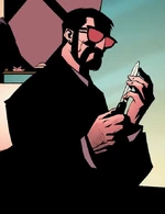 His favorite weapon of choice, Constantine Drakon (DC Comics) is exceptionally skilled with knives...