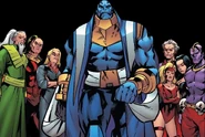 Externals (Marvel Comics) are Mutants who are immortals & can only be killed by other Mutant Externals.