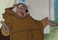 Friar Tuck (Disney's Robin Hood), an anthropomorphic badger.