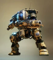 Scorches (Titanfall) are Ogre-based Titans equipped with fire manipulation technology.
