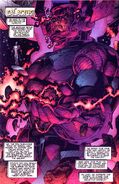 Galactus (Marvel Comics), a primordial extraterrestrial wielder of the Power Cosmic who is powerful even the many gods of Marvel fear him.