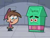 Mark as trash can.jpeg (18 KB) Fake-i-fiers (Fairly Oddparents) enable the wearers to assume the form of random objects, such as a trash can.