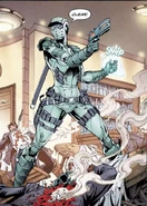 Silencer.jpg (117 KB) The Silencer's (DC Comics) main superpower is deafening sound waves to render herself opaque to audial motion detection.