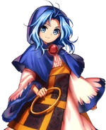 Ichirin Kumoi (Touhou Project) is a priest of the Myouren Temple who can manipulate nyuudou Unzan.