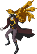 Van Kleiss (Generator Rex) is a mad scientist who wants Earth to be entirely populated by E.V.O.'s. He has the power to steal nanites from others causing them to be petrified.