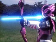Psycho Pink's Bow.jpg (100 KB) Nezi Pink (Denji Sentai Megaranger)/Psycho Pink (Power Rangers in Space) using her Nezi Arrow/Psycho Bow.