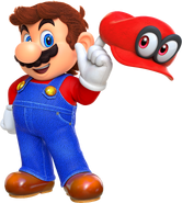 Mario's Cap (Super Mario Odyssey) has taken on a life of its own.