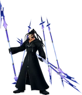 After Dilan lost his heart to the darkness, his heart became a Heartless while his body became the Nobody Xaldin (Kingdom Hearts).