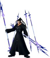 Thanks to his power over wind, Xaldin (Kingdom Hearts) can wield six lances at once.