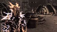 When he uses the Dragon Aspect Shout, the Dragonborn (The Elder Scrolls V: Skyrim) takes on the power and aspect of a dragon