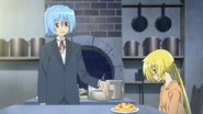 Hayate Ayasaki (Hayate no Gotoku!) is a jack-of-all-trades, being an expert in cleaning, cooking, washing gardening, fighting, etc.