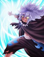 As An Arcane Dragon, Acnologia (Fairy Tail) can manipulate Ether Nano to channel all element types, while normally a Dragon Slayer could only use one.