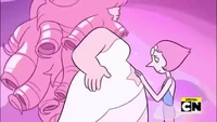 Using Shapeshifting, Rose Quartz (Steven Universe) was able to form a womb to conceive and give birth to her son Steven.
