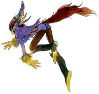 As a Lummox, Riki (Saga Frontier) has the ability to transform into and use the traits of any and all monsters.