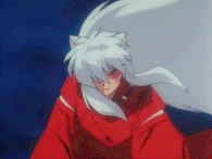 Demon Inuyasha.gif (2.95 MB) When faced with life-threatening situations and deprived of his sword, Inuyasha (InuYasha) is taken over by his demonic blood, increasing all of his physical abilities, but leaving him in a berserker rage in which he cannot tell friend from foe.