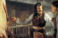 Bill "The Butcher" Cutting (center) (Gangs of New York) lives up to his name.