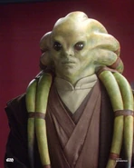 Kit Fisto (Star Wars) is a powerful Jedi on land, but underwater is a nigh-unstoppable warrior.