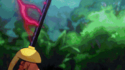 Roger and Newgate Haki Haō Clash I