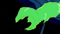 As Ultimate Kevin, Kevin Leven (Ben 10: Ultimate Alien) can partially turn his arms into Goop's slimy limbs without transforming himself entirely into slime.