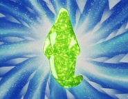 Metapod (Pokémon) using Harden to stiffen all the muscles in its body, increasing its defense.