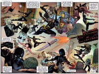 Cassandra Cain/Black Bat (DC Comics) as Shiva's daughter is a master martial artist with her skill rivalling her mentor Batman himself.