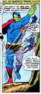 Joseph Meach/Composite Superman (DC Comics) possesses Colossal Boy's giant form...