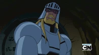 Sir George (Ben 10) is immune to mind control, thanks in part due to his suit of armor.