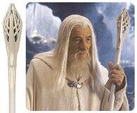 Gandalf (Lord of the Rings) has quite impressive skills with his staff.