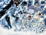 White Lantern Corps (DC Comics) is an intergalactic organization that gain their power through their rings from the embodiment of life the Life Entity.